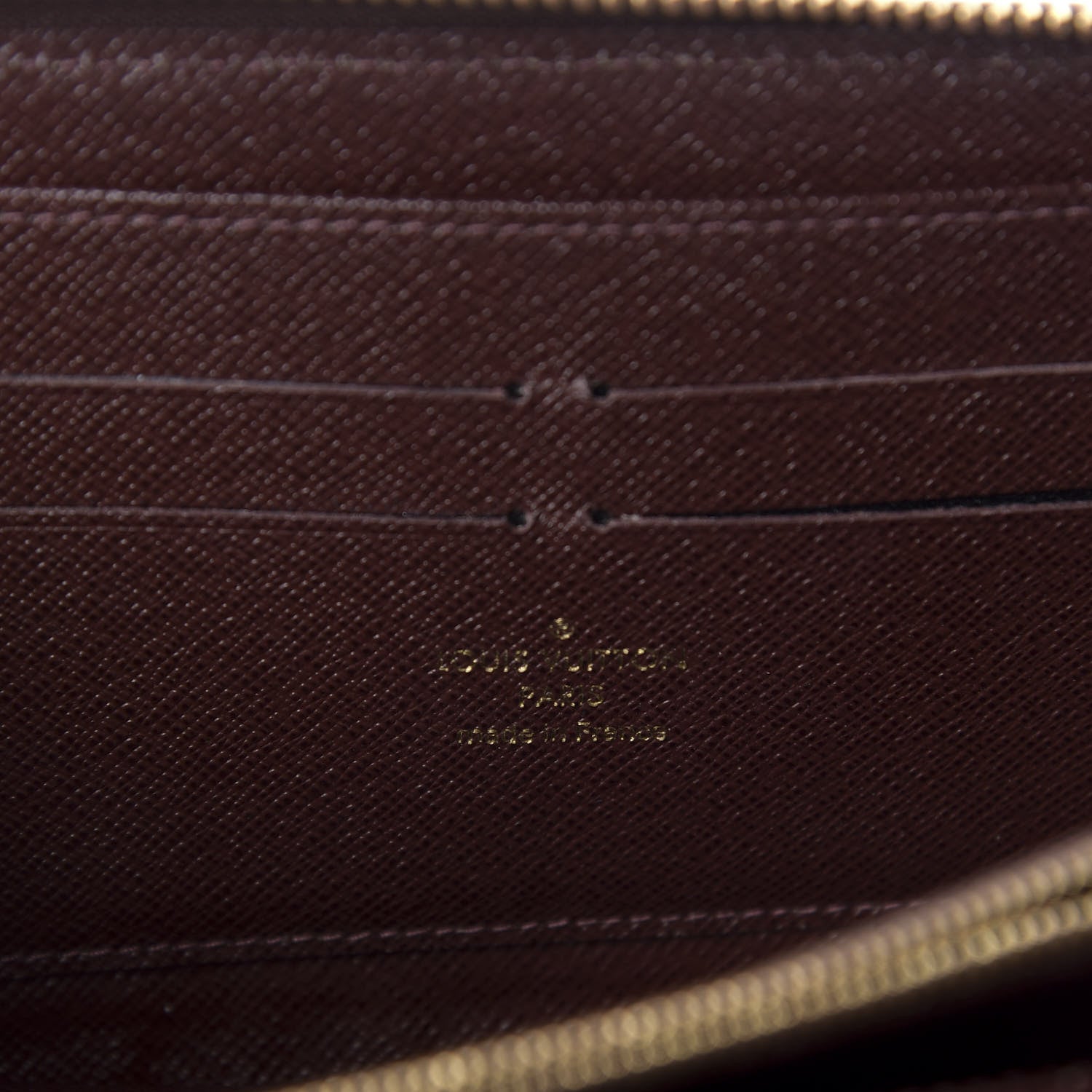 Louis Vuitton Calfskin Monogram Gamma Zippy Wallet White Chocolate 9 of 10