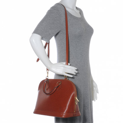 Louis Vuitton Epi Alma Fawn 2 of 7