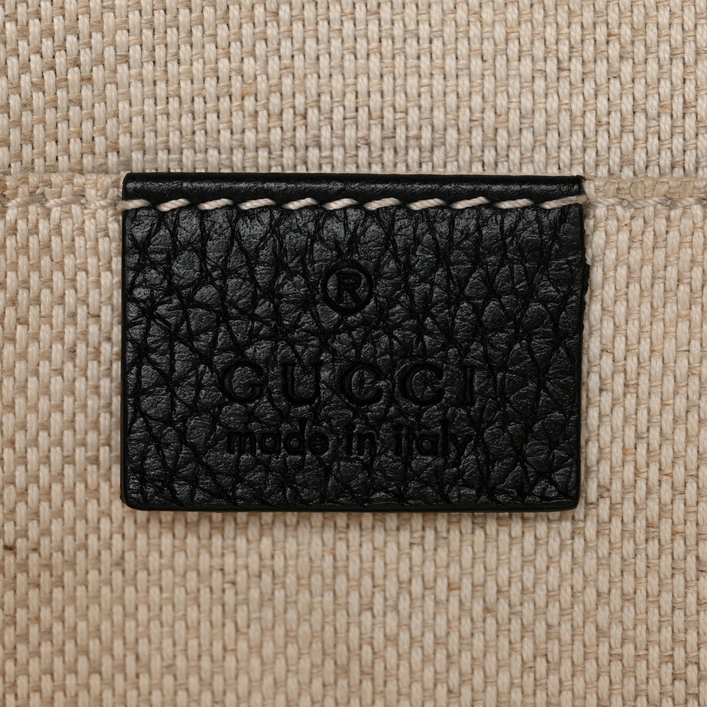 Pebbled Calfskin Small Soho Disco Bag Black