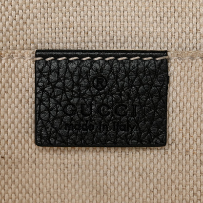 Gucci Pebbled Calfskin Small Soho Disco Bag Black 6 of 13