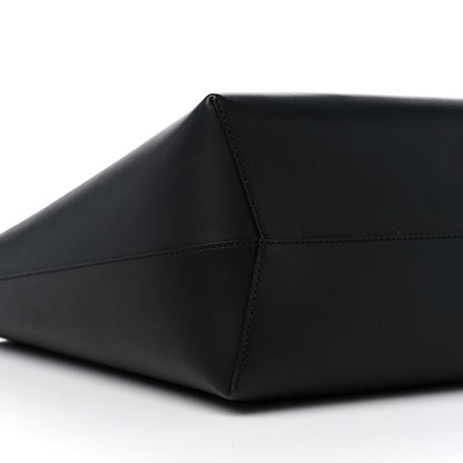 Mansur Gavriel Calfskin Large Shopping Tote Black Flamma 8 of 11
