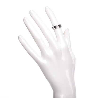 Cartier 18K White Gold 5.5mm LOVE Ring 47 4 2 of 4