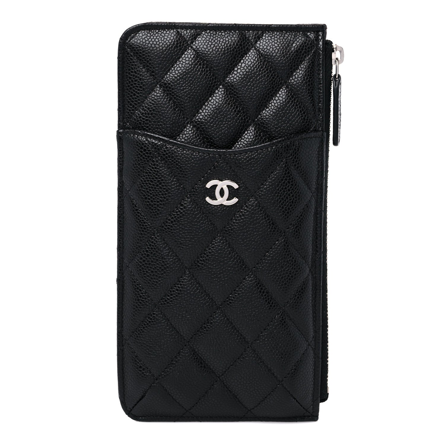 Chanel Caviar Quilted Classic iPhone Pouch Black 1 of 8