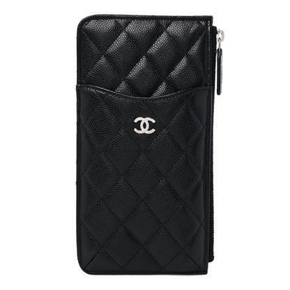 Chanel Caviar Quilted Classic iPhone Pouch Black 1 of 8