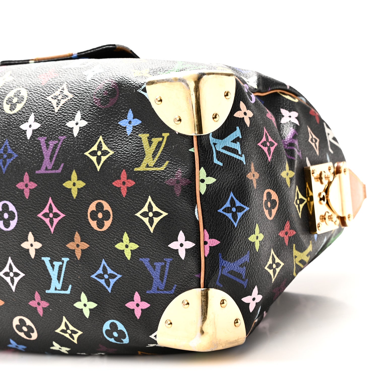Louis Vuitton Monogram Multicolor Speedy 30 Black 10 of 11
