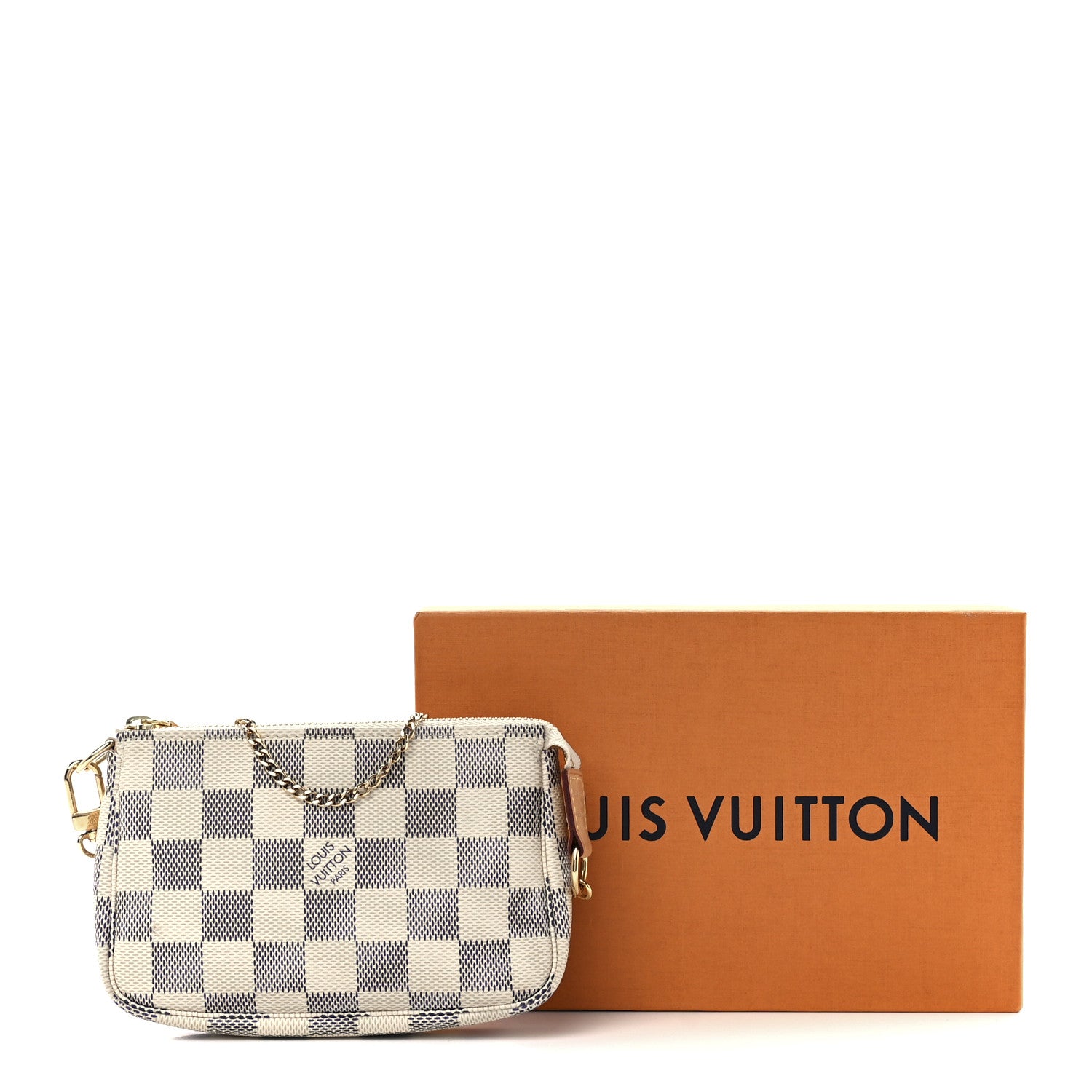 Louis Vuitton Damier Azur Mini Pochette Accessories 12 of 12