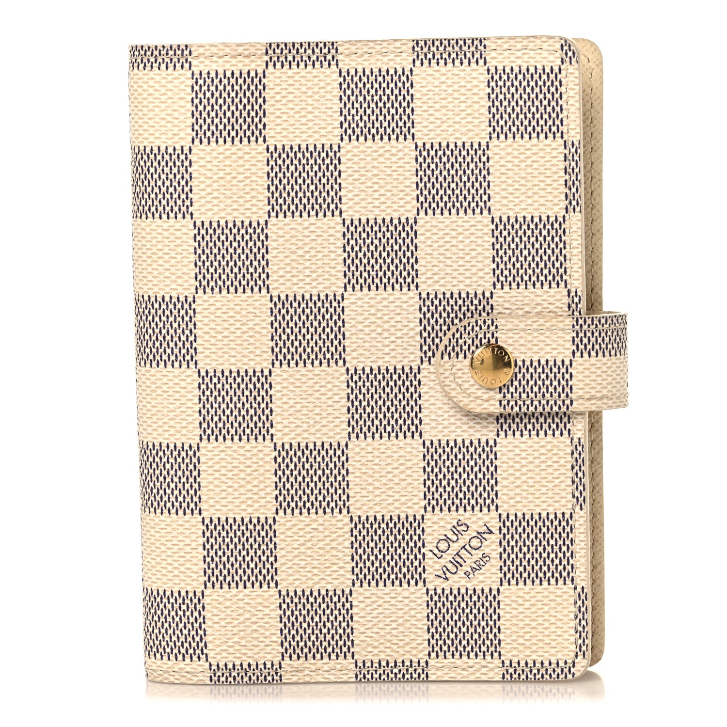 Louis Vuitton Damier Azur Small Ring Agenda Cover 1 of 7
