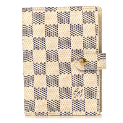 Louis Vuitton Damier Azur Small Ring Agenda Cover 1 of 7