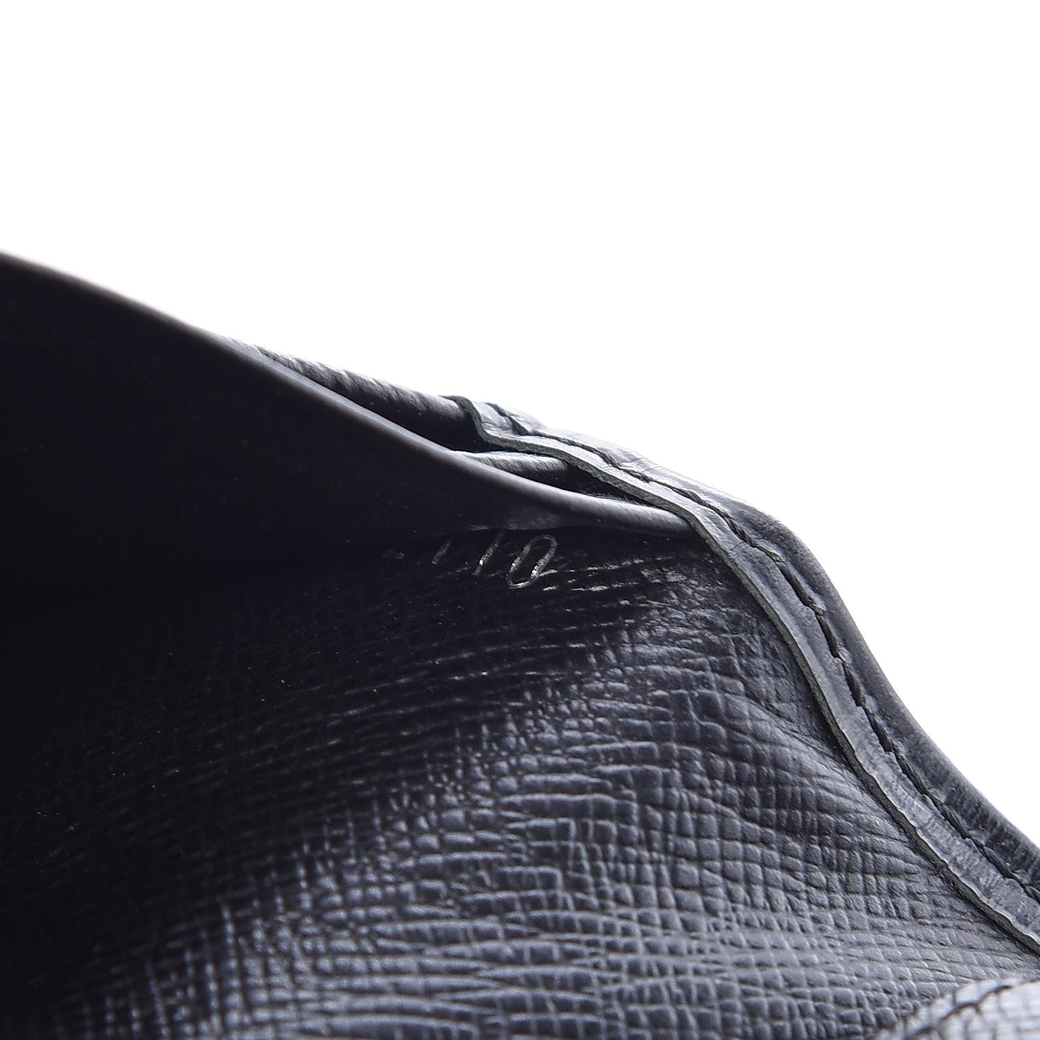 Louis Vuitton Epi Brazza Wallet Black 7 of 8