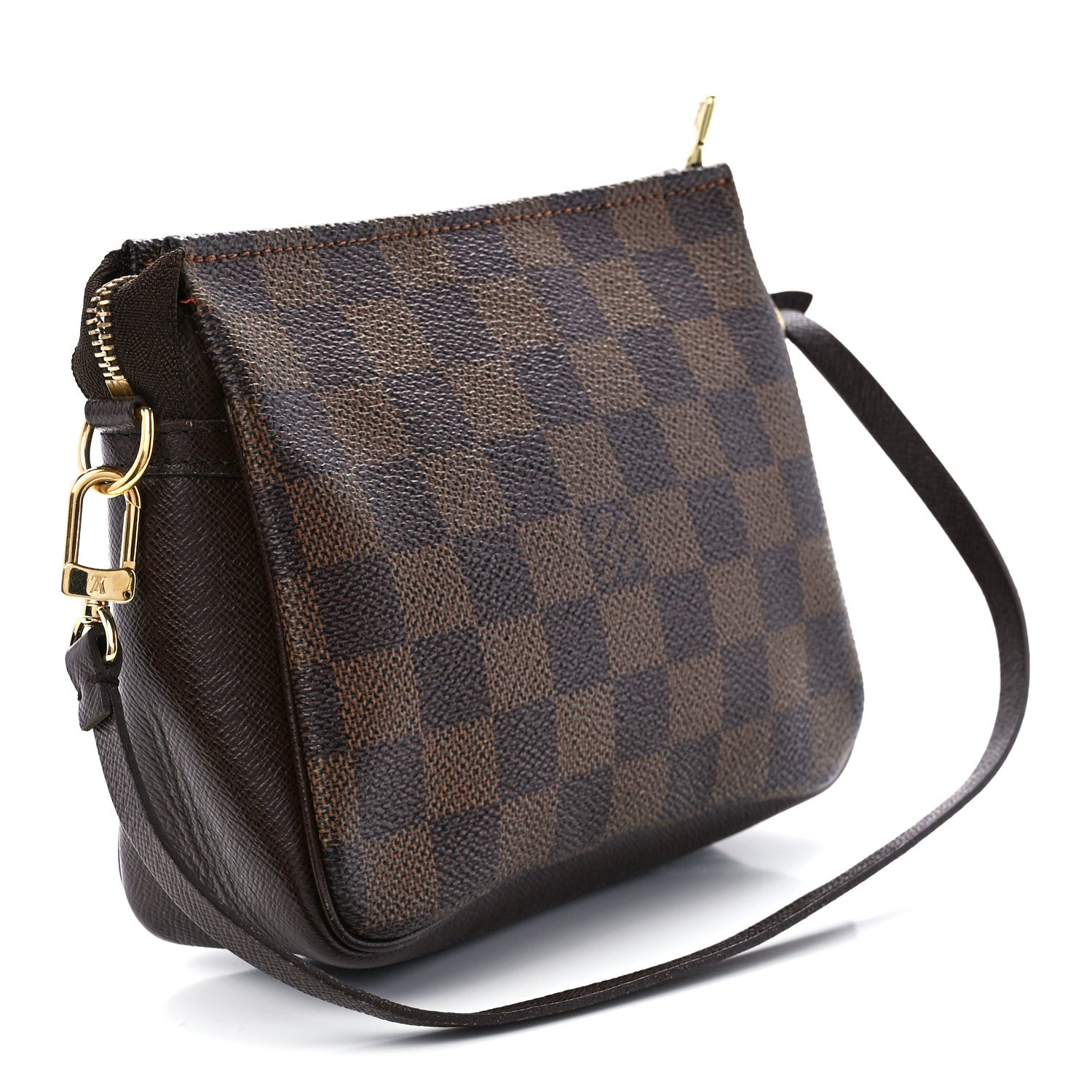 Louis Vuitton Damier Ebene Trousse Make Up Bag Pochette 3 of 11