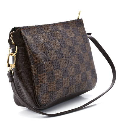 Louis Vuitton Damier Ebene Trousse Make Up Bag Pochette 3 of 11