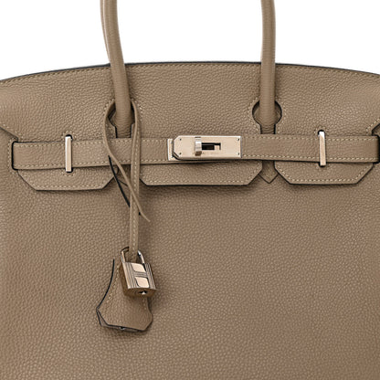 Hermes Togo Birkin 30 Gris Tourterelle 8 of 12