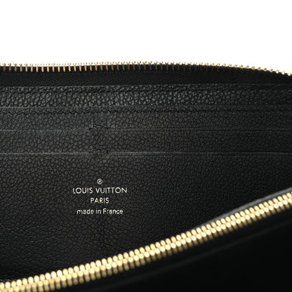Louis Vuitton Empreinte Clemence Wallet Black 6 of 7