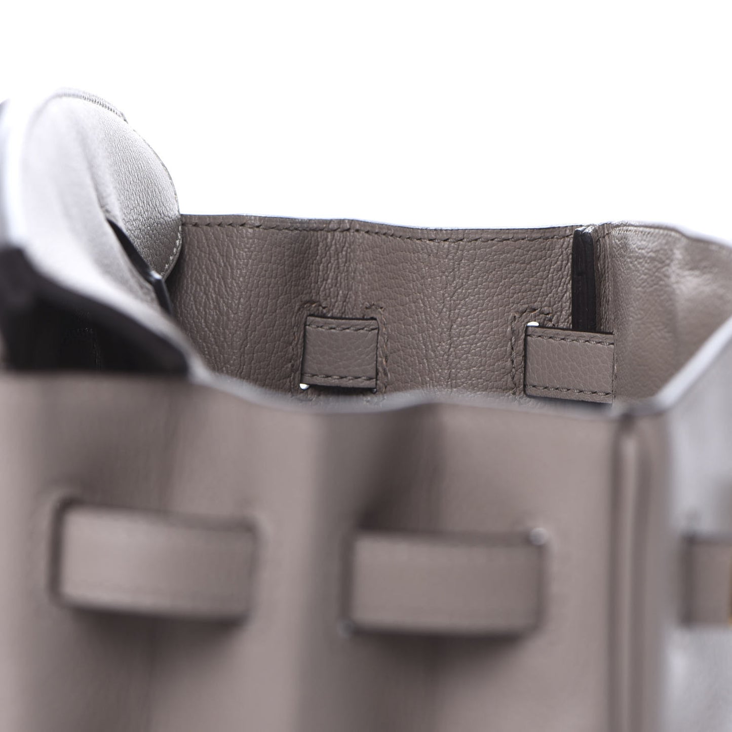Taurillon Novillo Birkin 25 Gris Asphalte