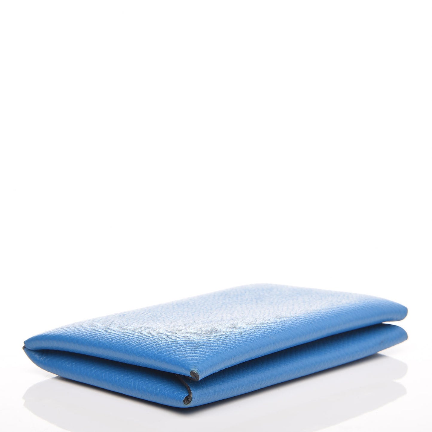 Epsom Calvi Card Case Bleu Zanzibar