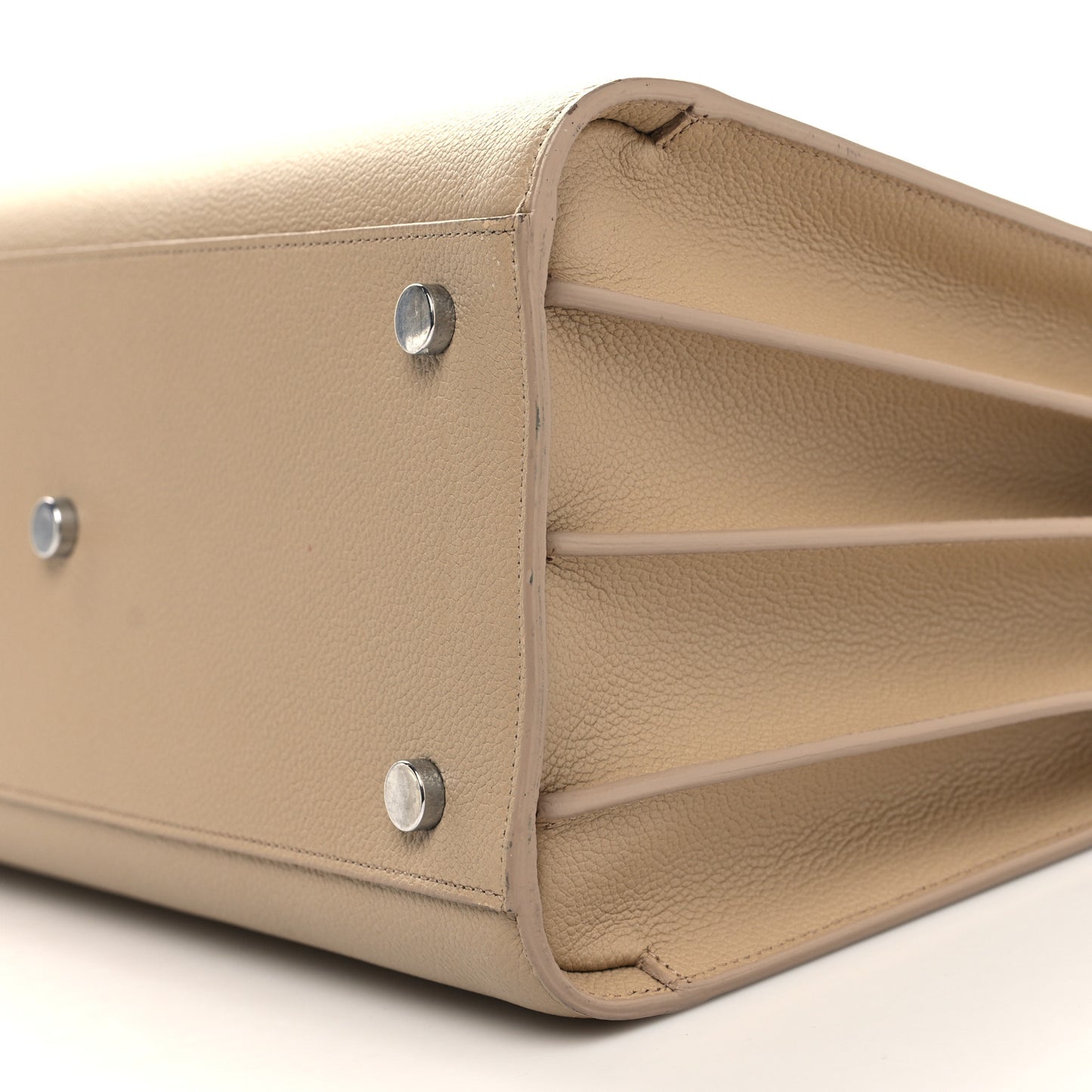 Grained Calfskin Small Sac De Jour Nude Powder
