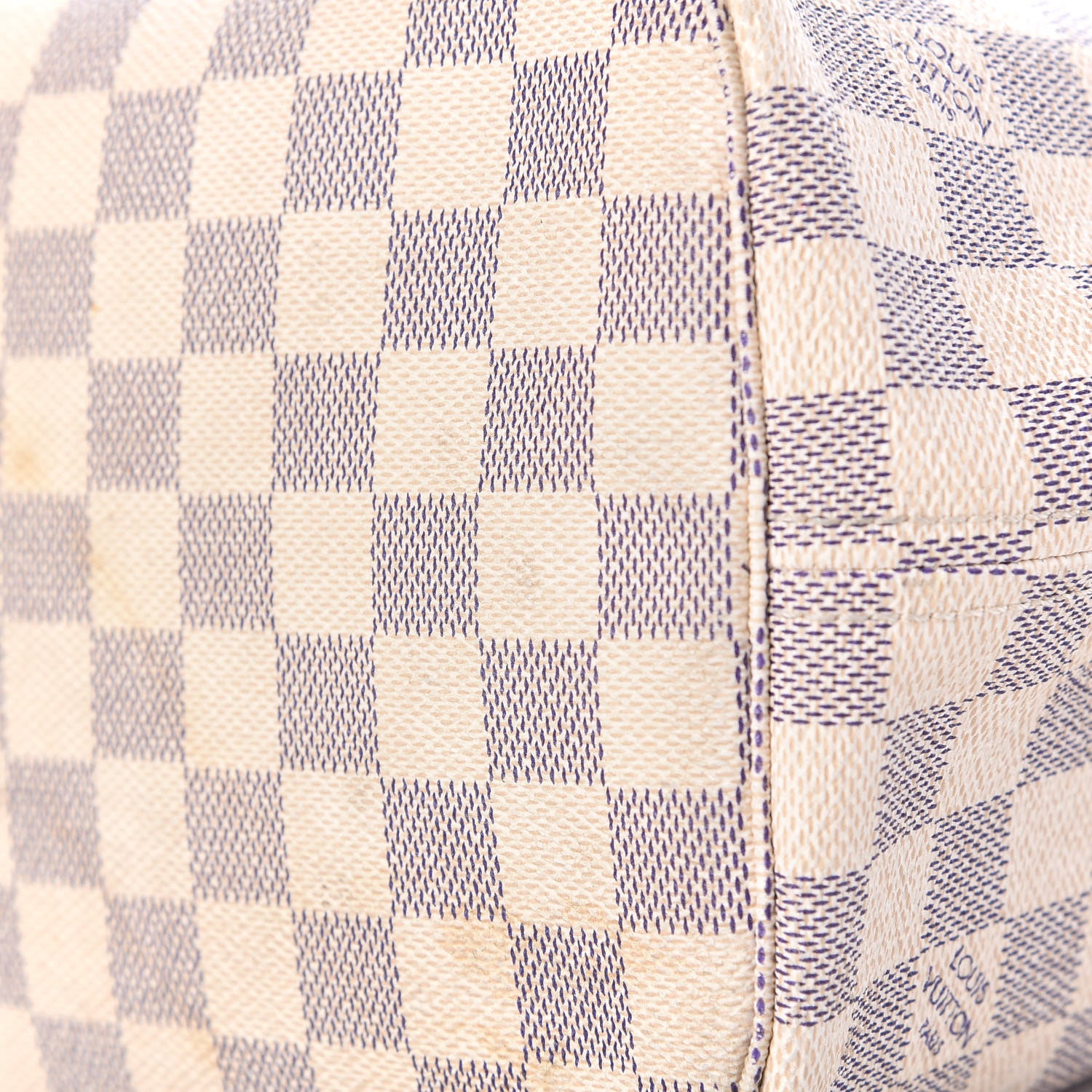 Louis Vuitton Damier Azur Neverfull MM 18 of 26