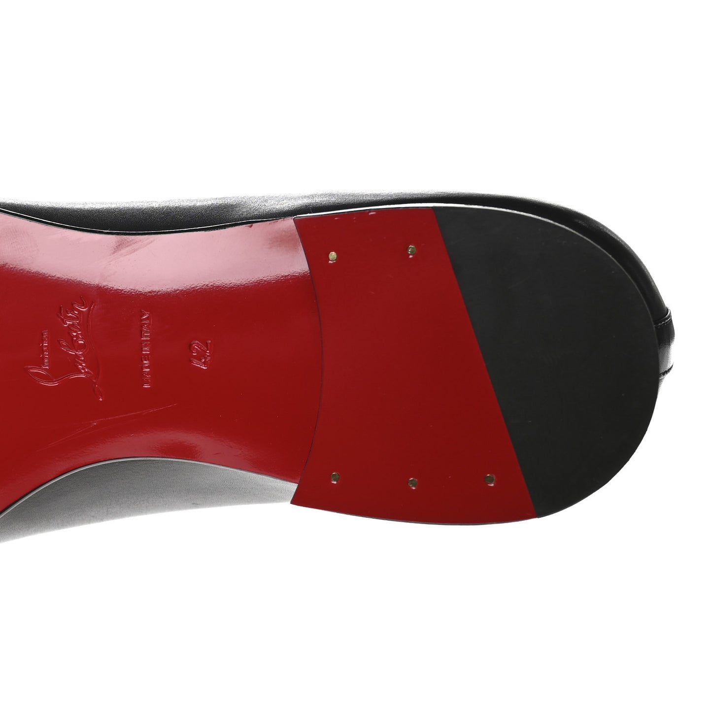 Calfskin Mens Lafitte On Flat Loafers 42 Black