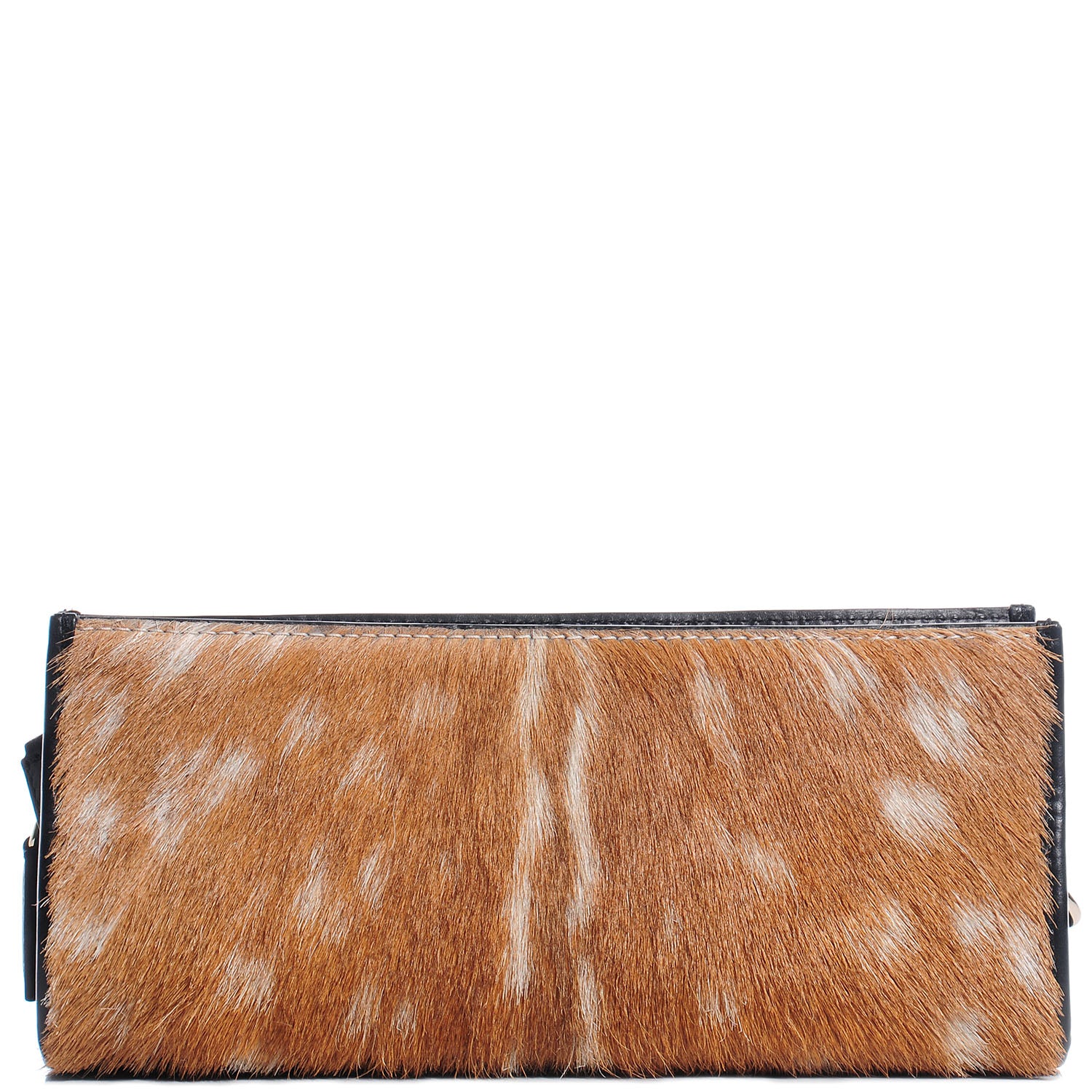 Alexander Wang Deer Hair Pelican Clutch Natural 1 of 6