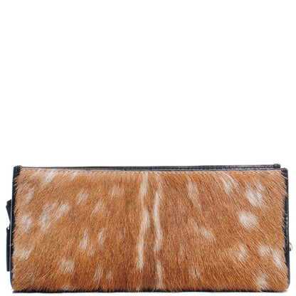 Alexander Wang Deer Hair Pelican Clutch Natural 1 of 6