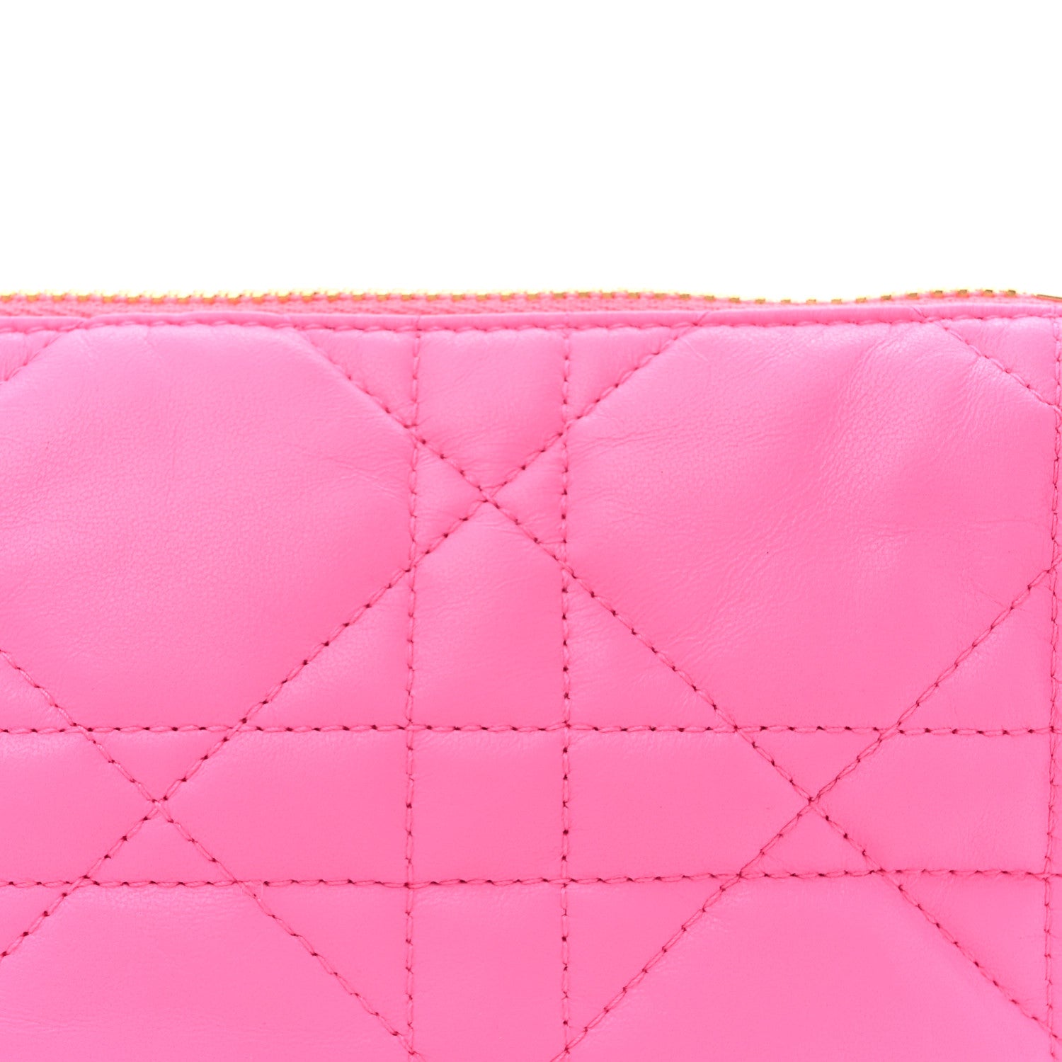 Christian Dior Lambskin Cannage Small Dior Vibe Hobo Bag Pink 8 of 12