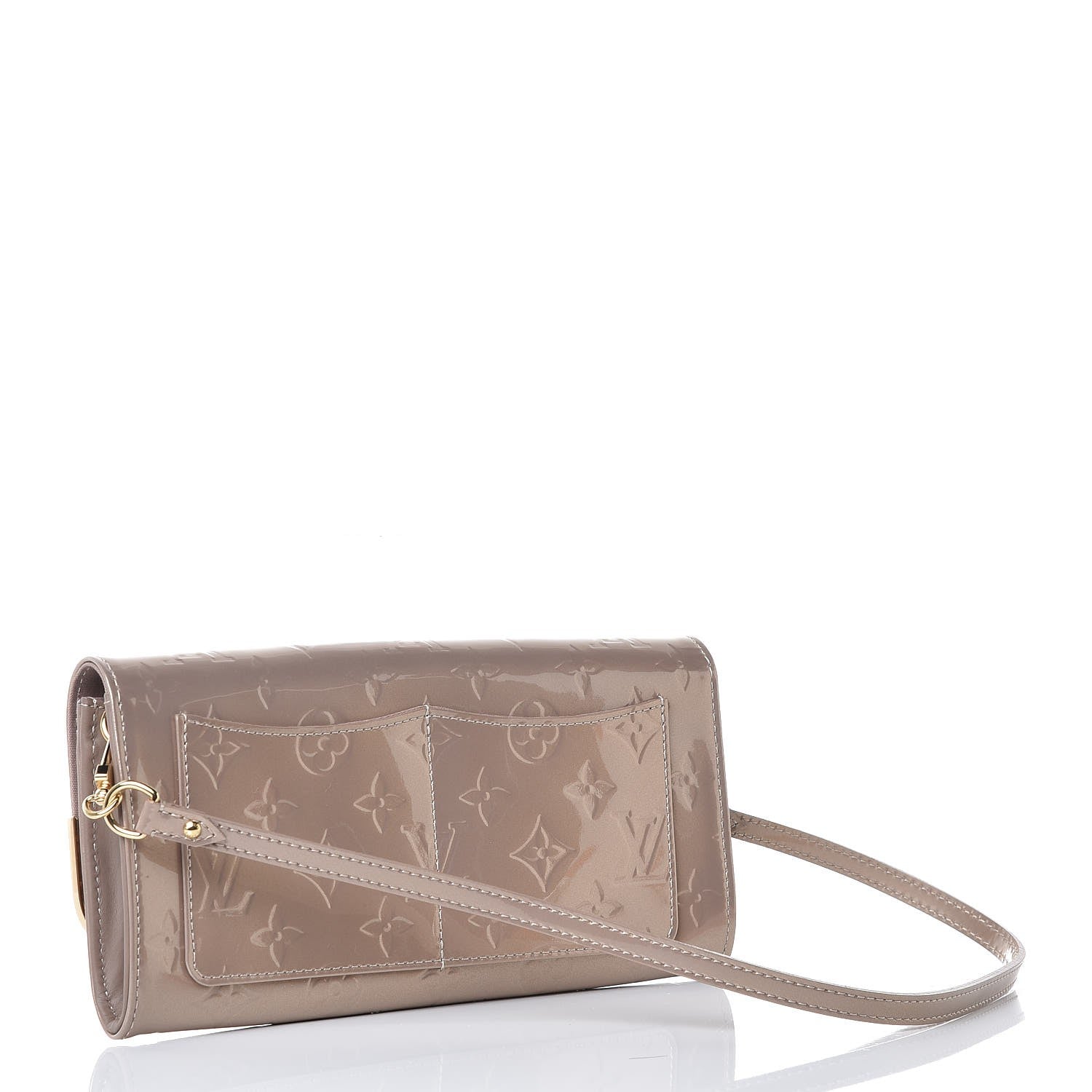 Louis Vuitton Vernis Rossmore MM Beige Poudre 3 of 6