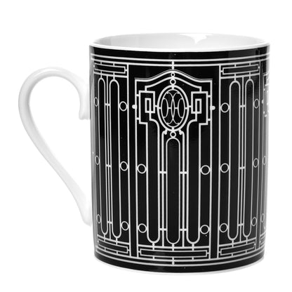 Hermes Porcelain H Deco Mug N°2 Black 1 of 10