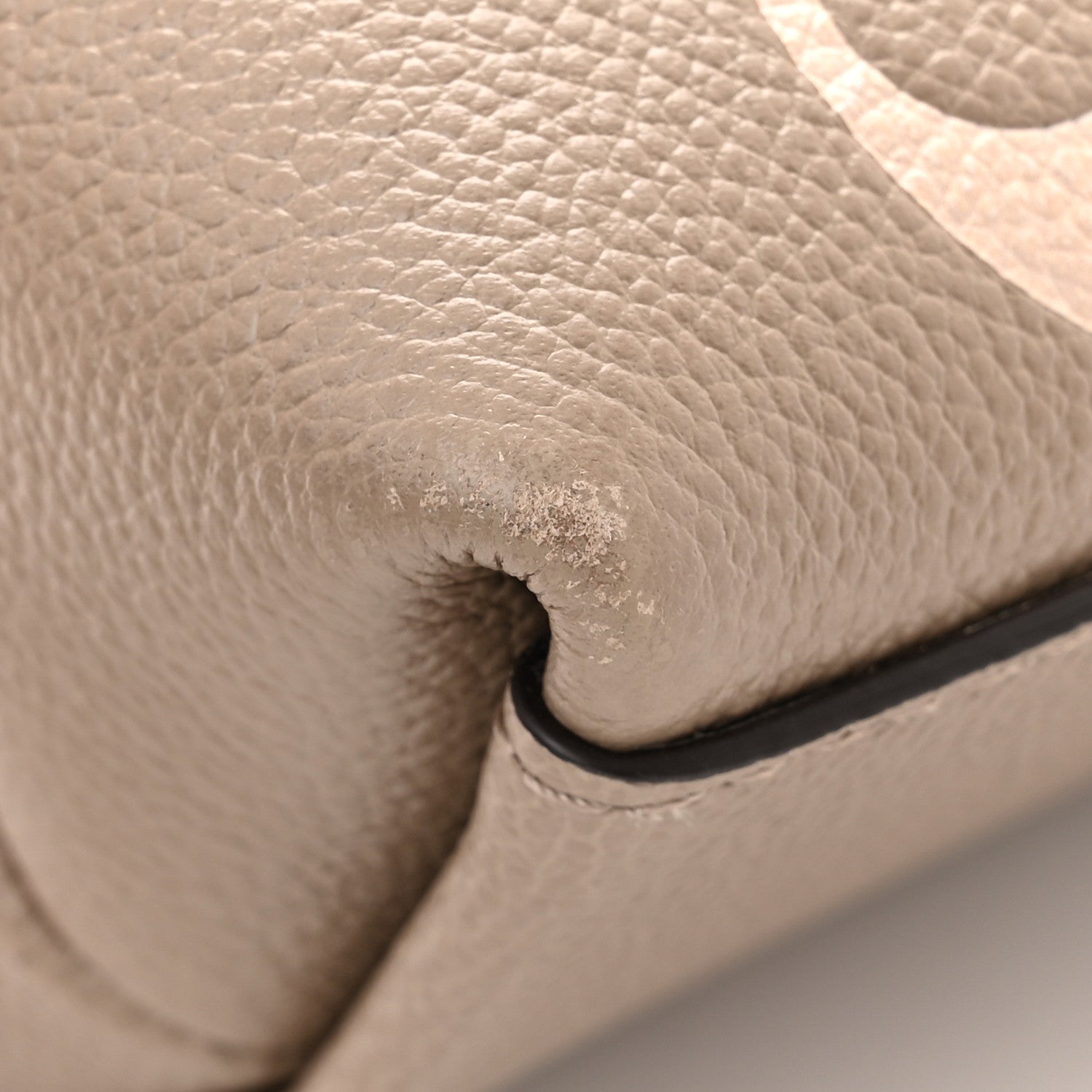Louis Vuitton Empreinte Monogram Giant Madeleine MM Dove Grey Beige 10 of 12