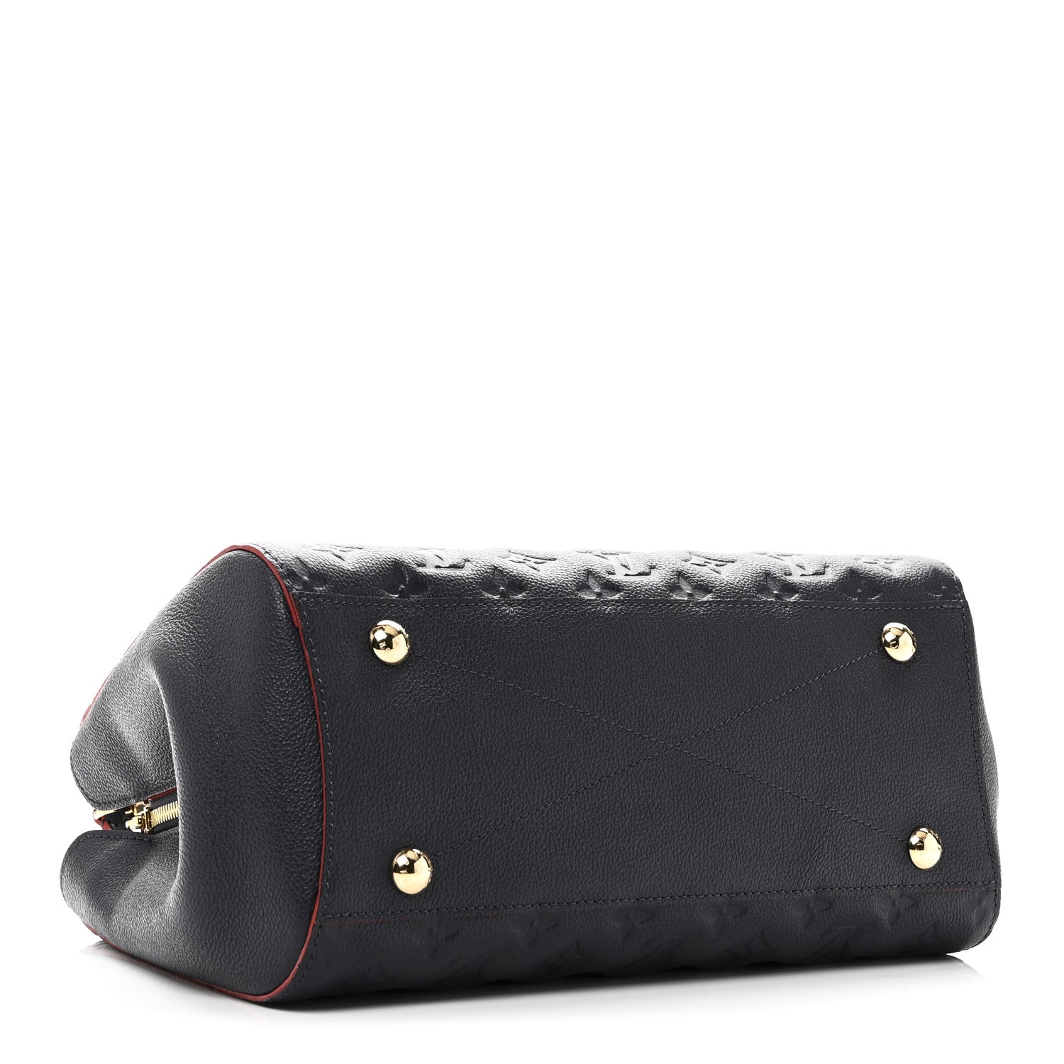 Louis Vuitton Empreinte Montaigne MM Marine Rouge 4 of 9