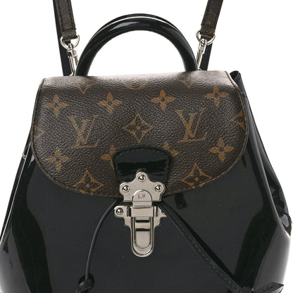Louis Vuitton Patent Monogram Hot Springs Backpack Black 7 of 9