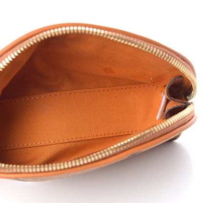 MCM Visetos Heritage Medium Cosmetic Pouch Cognac 5 of 8