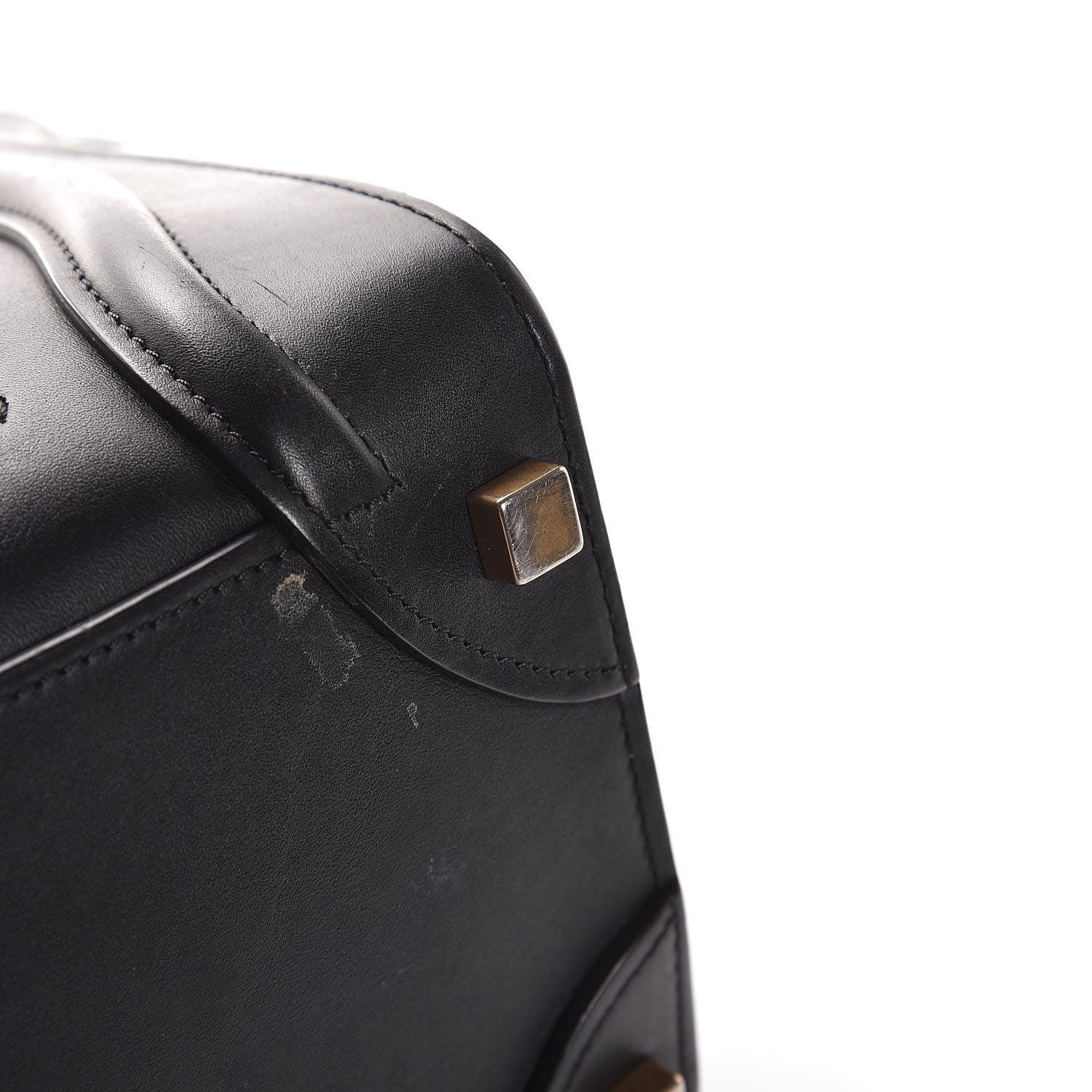 Celine Smooth Calfskin Micro Luggage Black 9 of 9