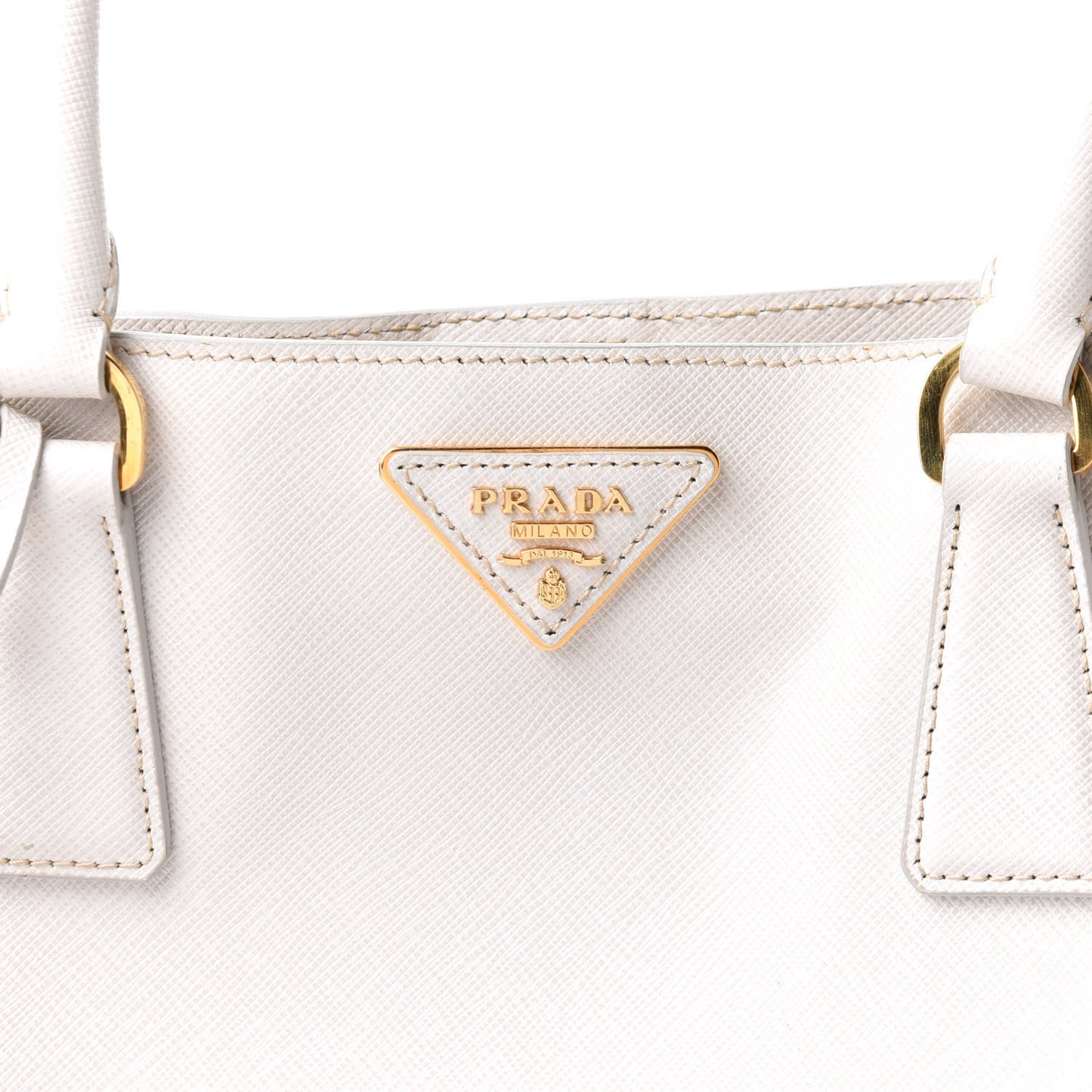 Saffiano Lux Medium Tote Talco
