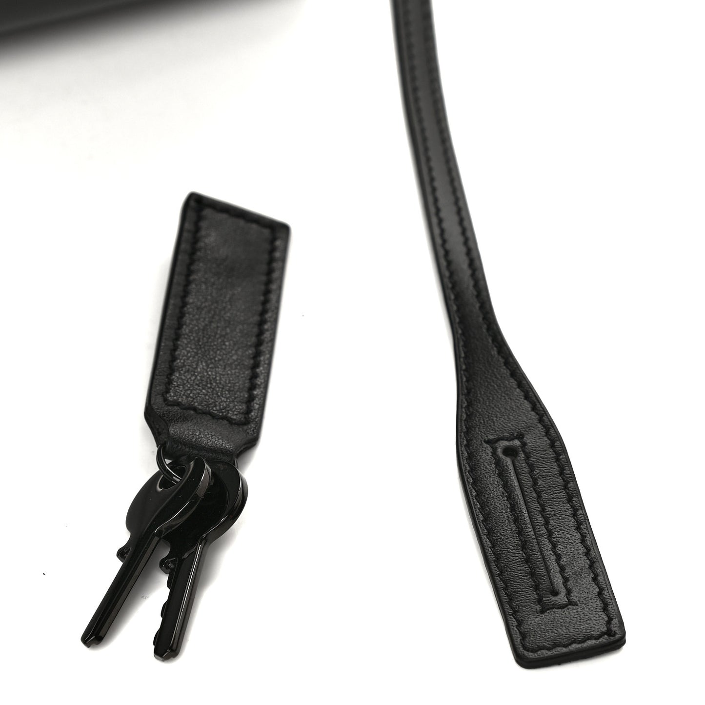 Calfskin Nano Sac De Jour Black