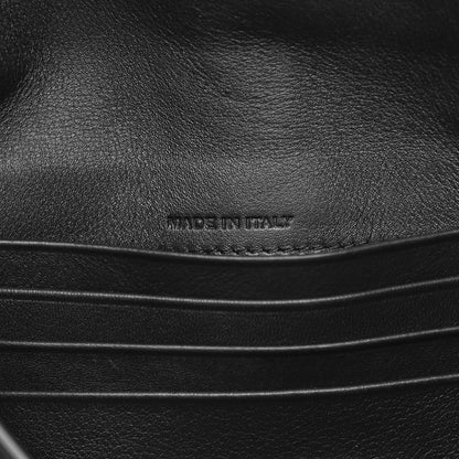 Saint Laurent Calfskin Monogram Tri Pocket Crossbody Bag Black 7 of 9