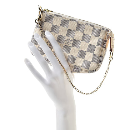 Louis Vuitton Damier Azur Mini Pochette Accessories 2 of 8