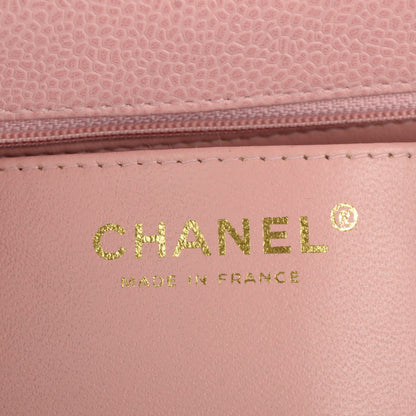 Chanel Caviar Quilted Mini Square Flap Pink 6 of 8