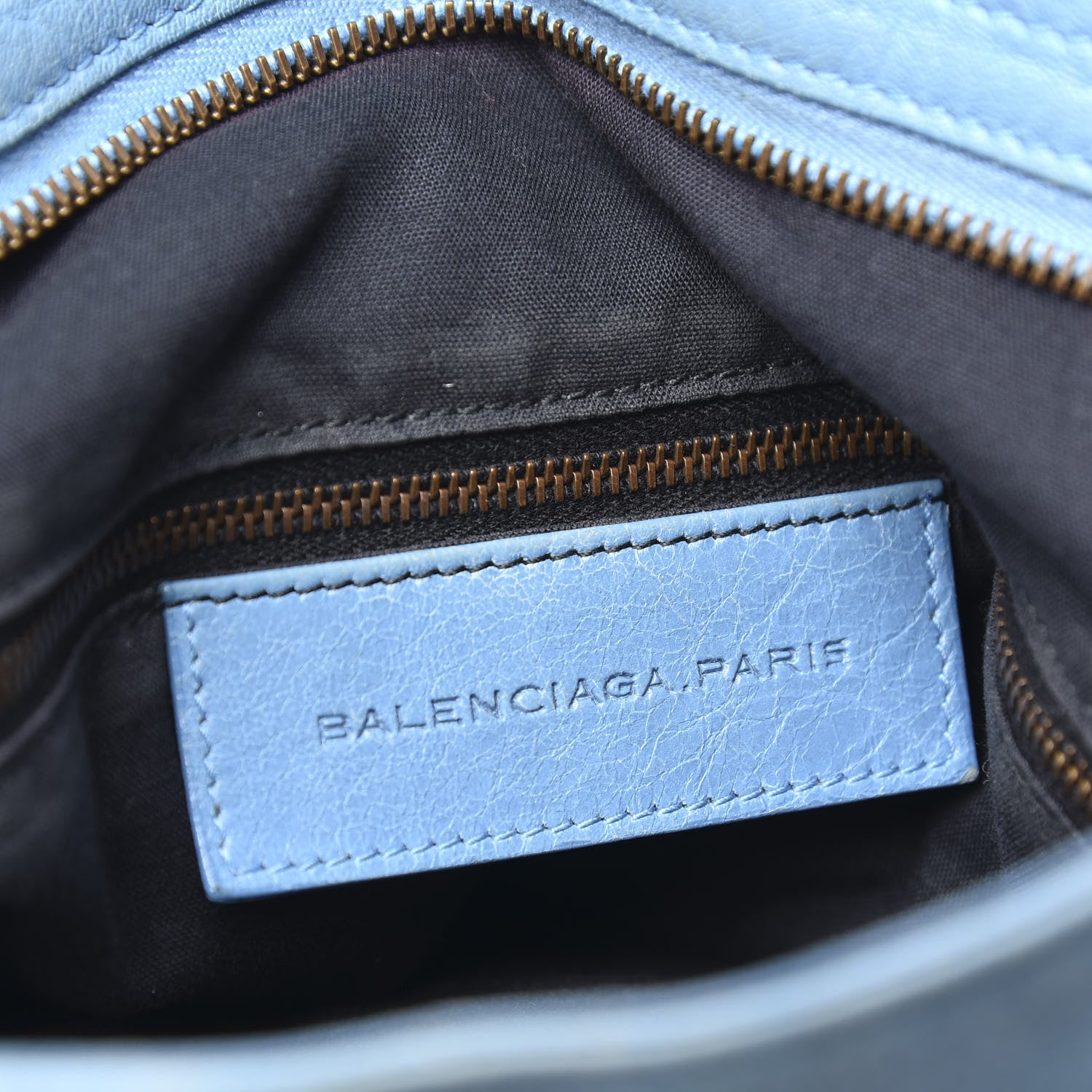 Balenciaga Agneau Classic Hardware Velo Bleu Indigo 5 of 19