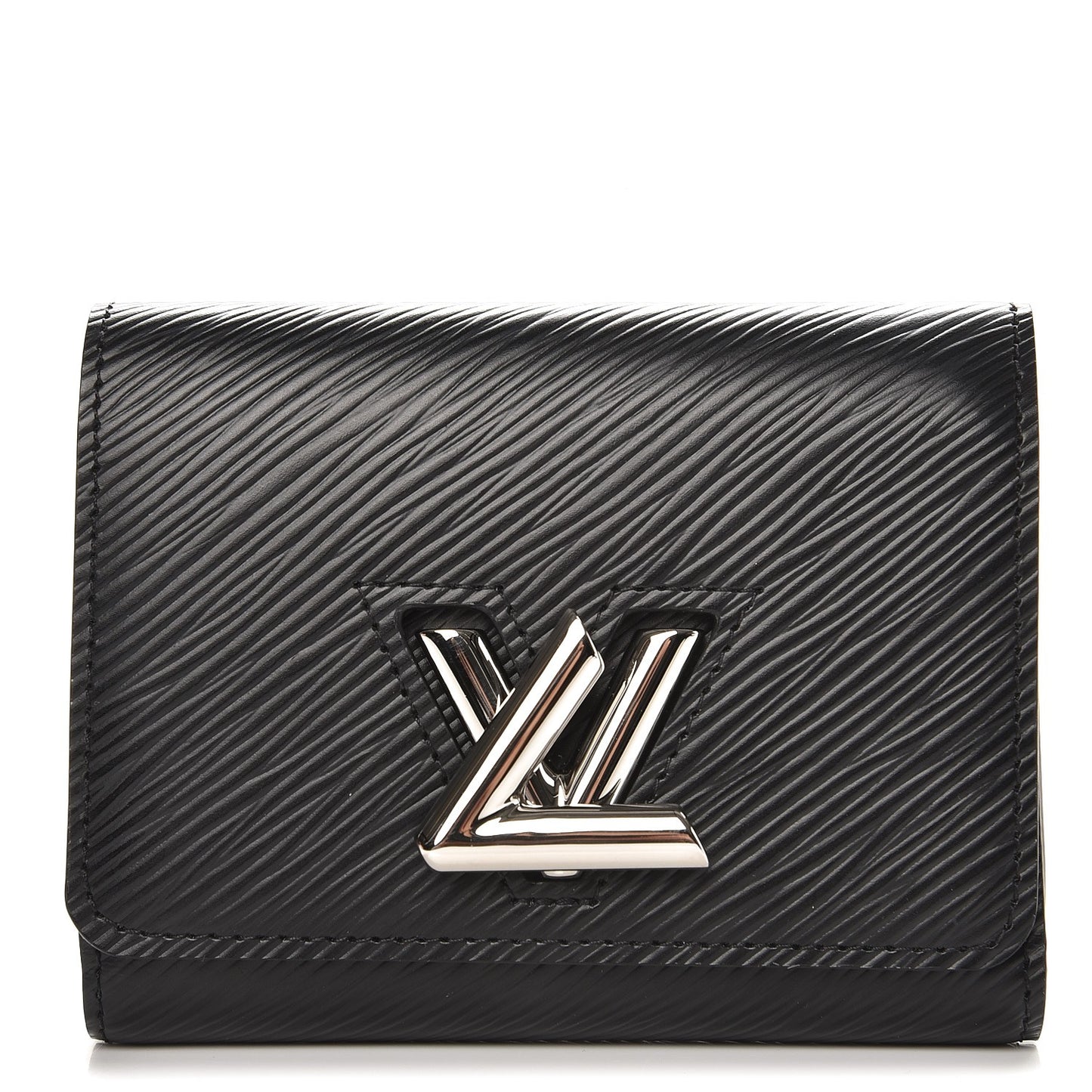 Epi Twist Compact Wallet Black