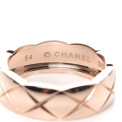 Chanel 18K Beige Gold Small Coco Crush Ring 54 6.75 4 of 7