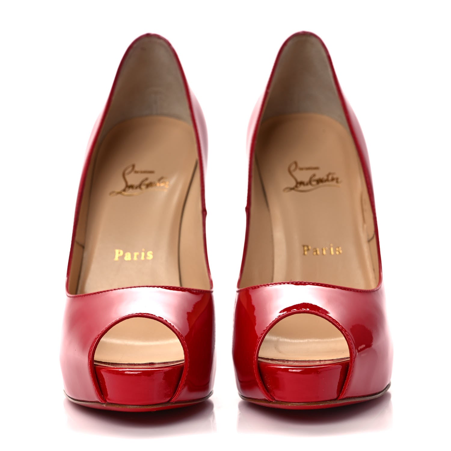 Christian Louboutin Patent New Very Prive 120 Pumps 39 Oeillet 2 of 8