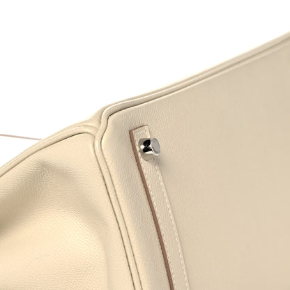 Hermes Epsom Birkin 30 Craie 9 of 35