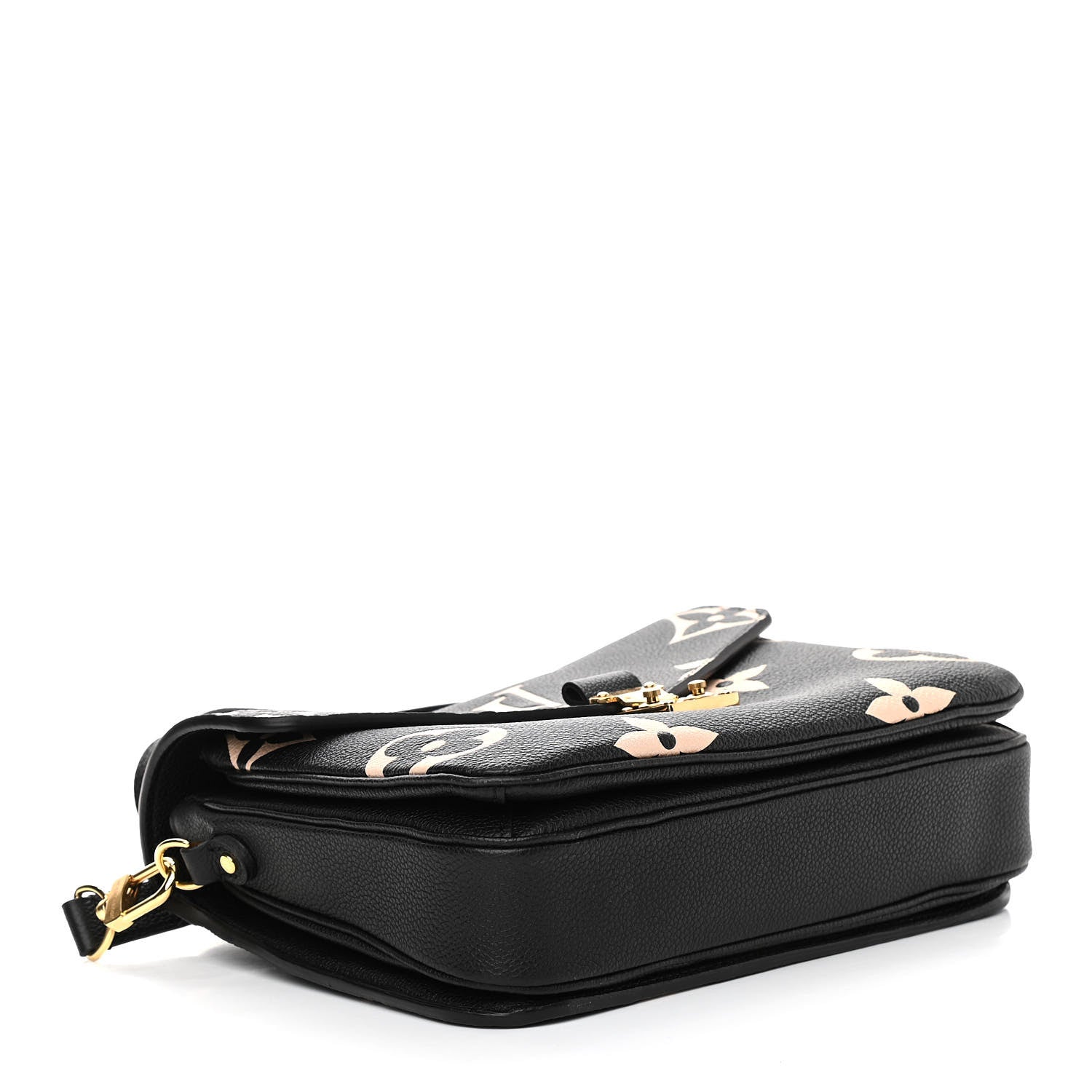 Louis Vuitton Empreinte Monogram Giant Pochette Metis Black Beige 4 of 9