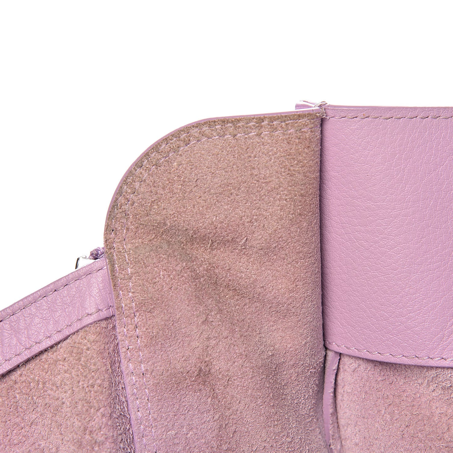Veau Papier A4 Zip Around Tote Rose Orchid