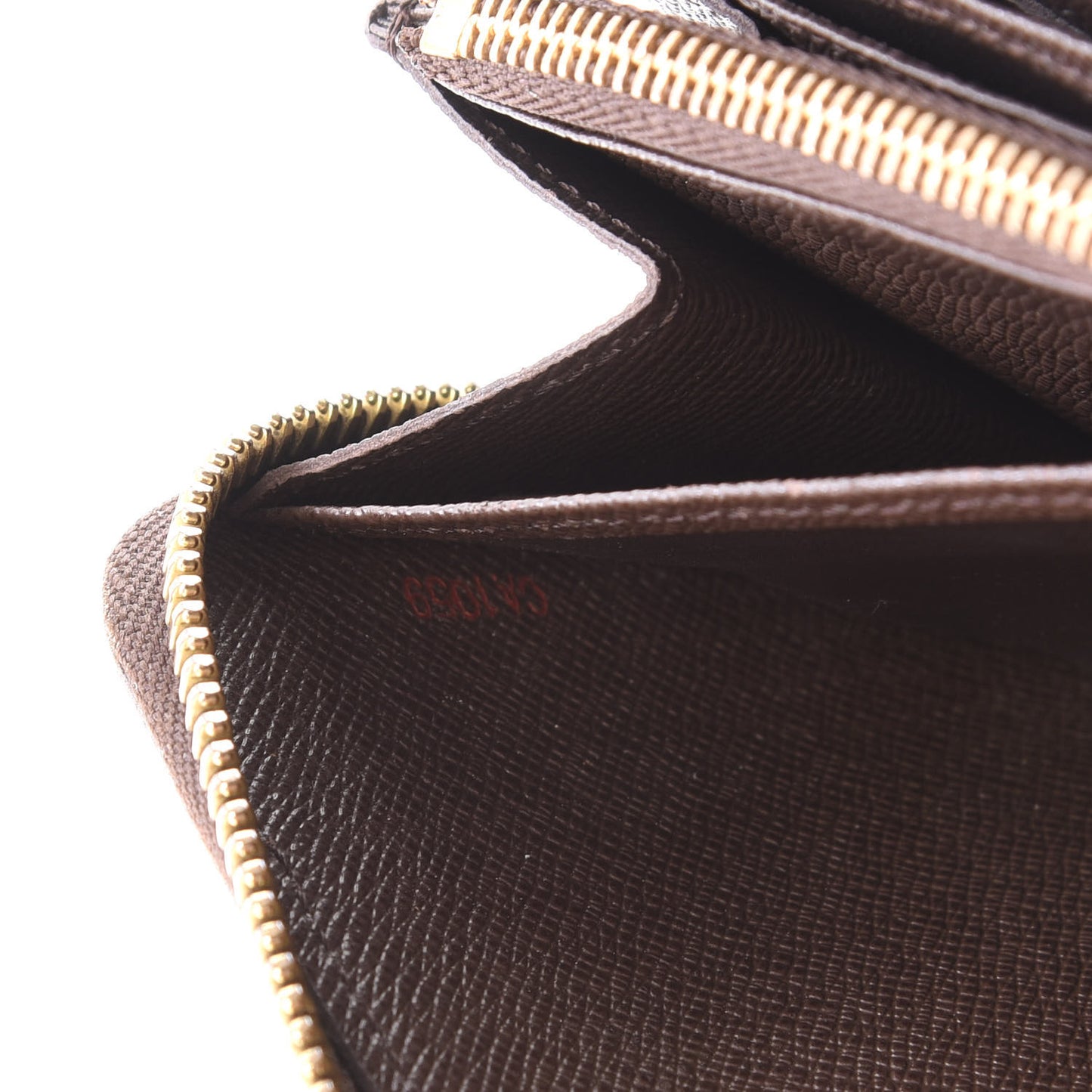 Damier Ebene Zippy Wallet