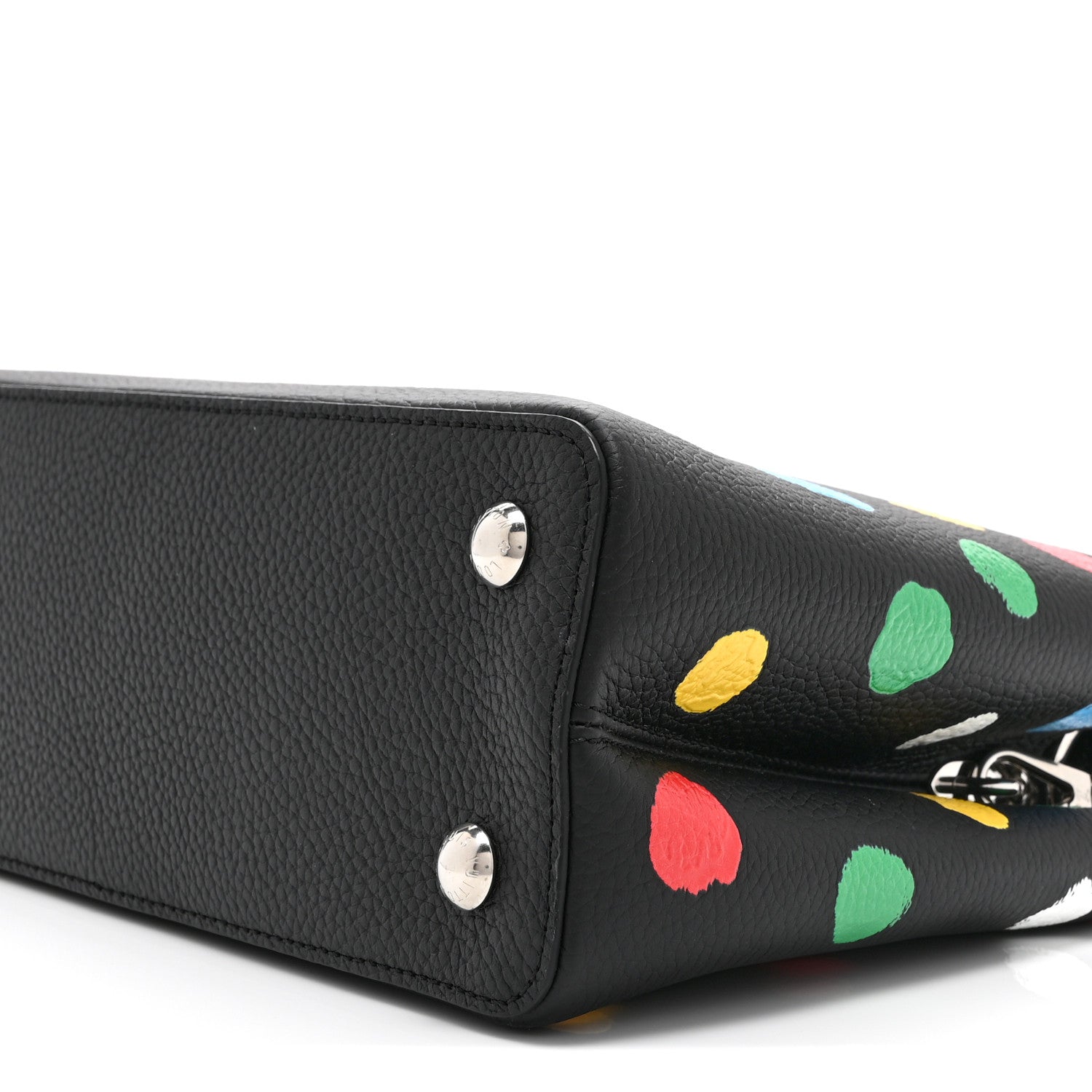 Louis Vuitton LV X YK Taurillon Capucine MM Black 10 of 10