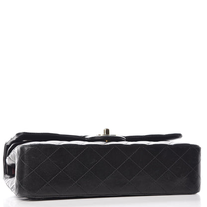 Chanel Lambskin Quilted Medium Double Flap Black 5 of 15
