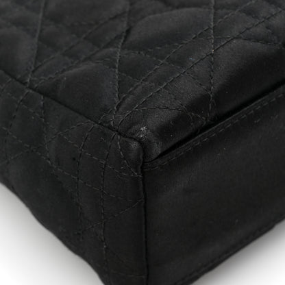 Christian Dior Satin Cannage Mini Lady Dior Black 17 of 20