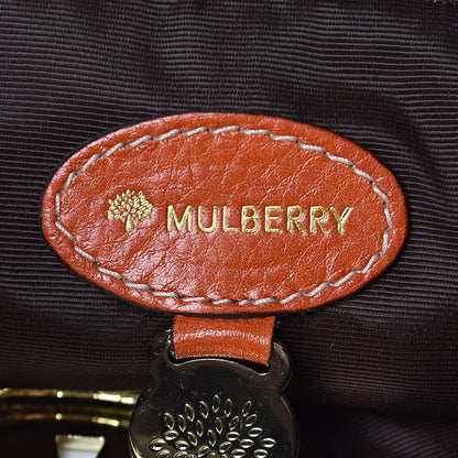 Mulberry Soft Spongy Calfskin Large Daria Hobo Burnt Orange 6 of 11