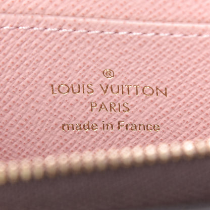 Louis Vuitton Damier Ebene Zippy Coin Purse Rose Ballerine 6 of 6